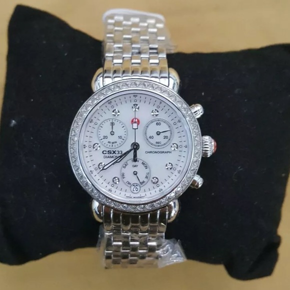 Michele Jewelry - Michele Cronograph watch # MW03S01A1046